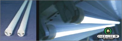 EverLED TR Fluorescent Tube Replacement Allows `Pop In` Conversion to LEDs