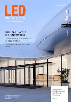 LEDprofessional Review — issue 110 cover