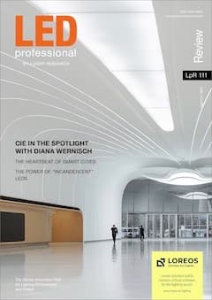 LEDprofessional Review — issue 111 cover