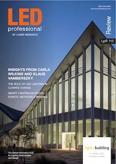 LEDprofessional Review — issue 113 cover