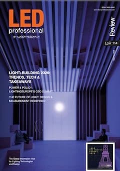 LEDprofessional Review — issue 114 cover