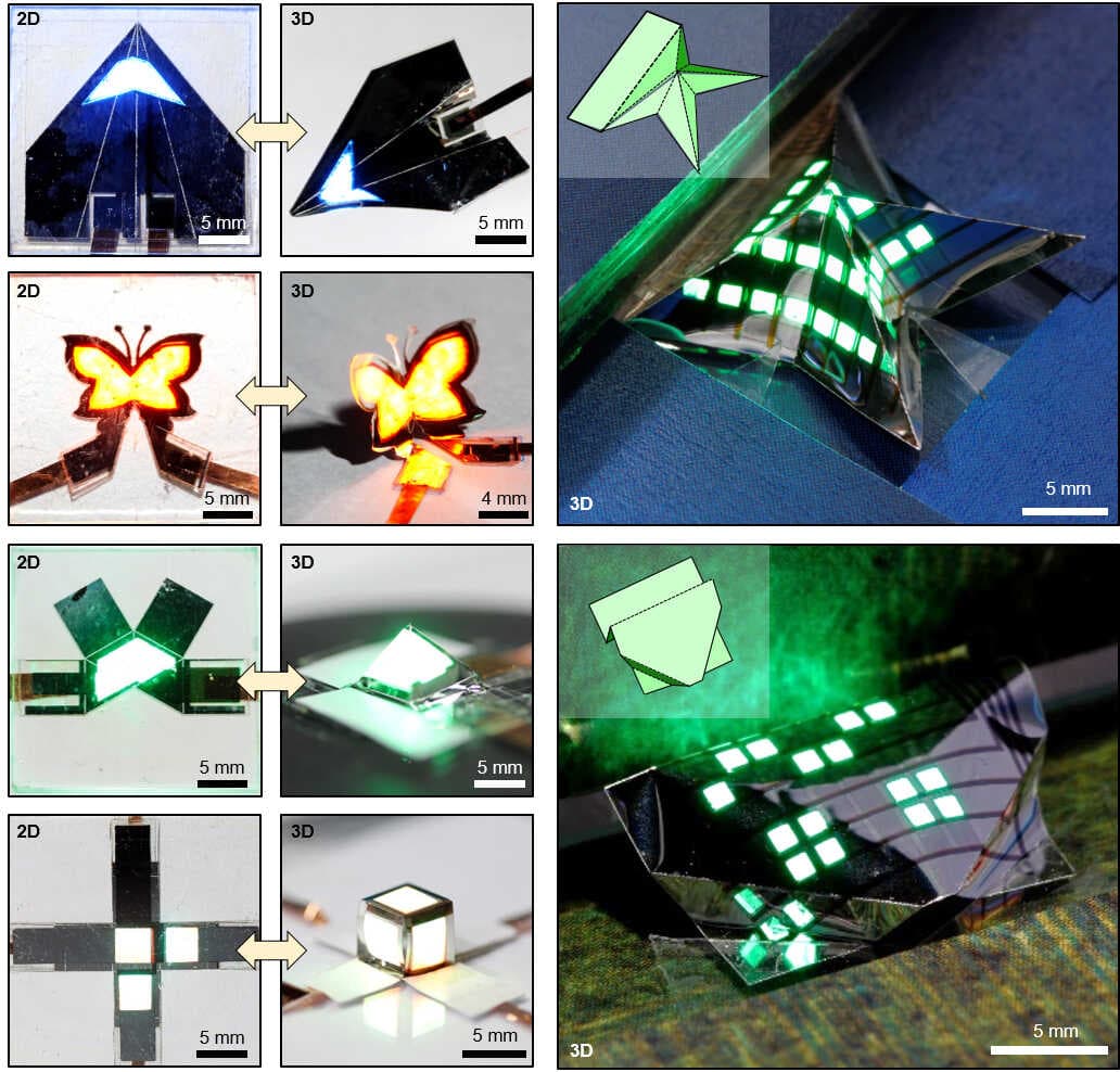 Ultrathin Quantum Dot LED that Can be Folded Freely as Paper