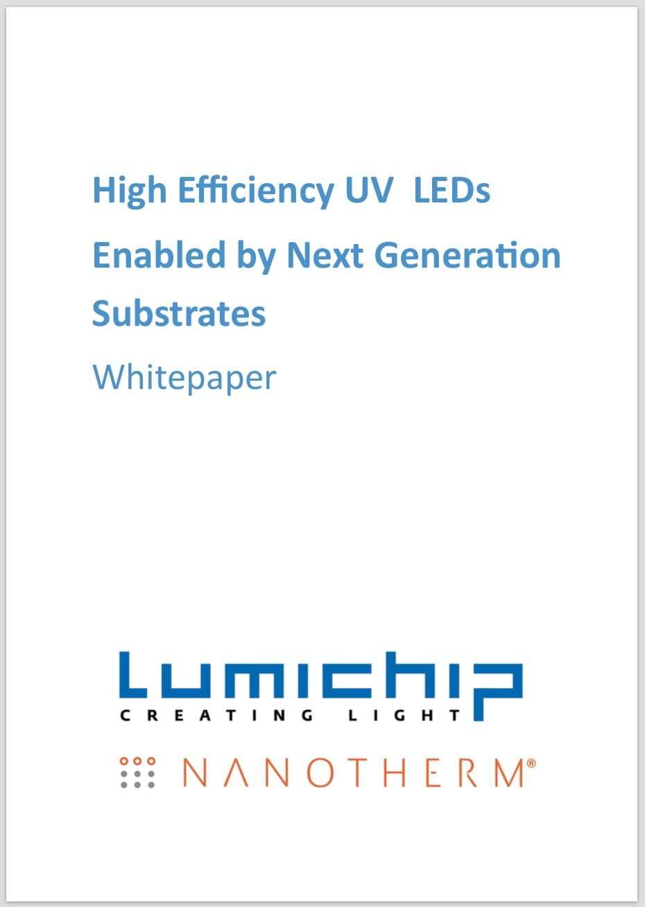 WHITE PAPER: "High Intensity UV LED Sources Enabled by Next Generation Substrates"
