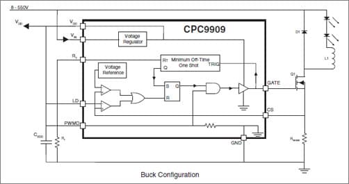 Clare Introduces a New High-Voltage LED Driver for a Wide Variety of HB LED Applications