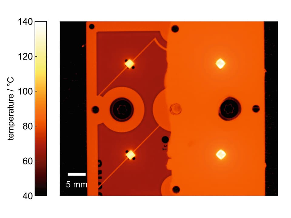 Temperature Profiling of Secondary LED Optics by Infrared Thermography