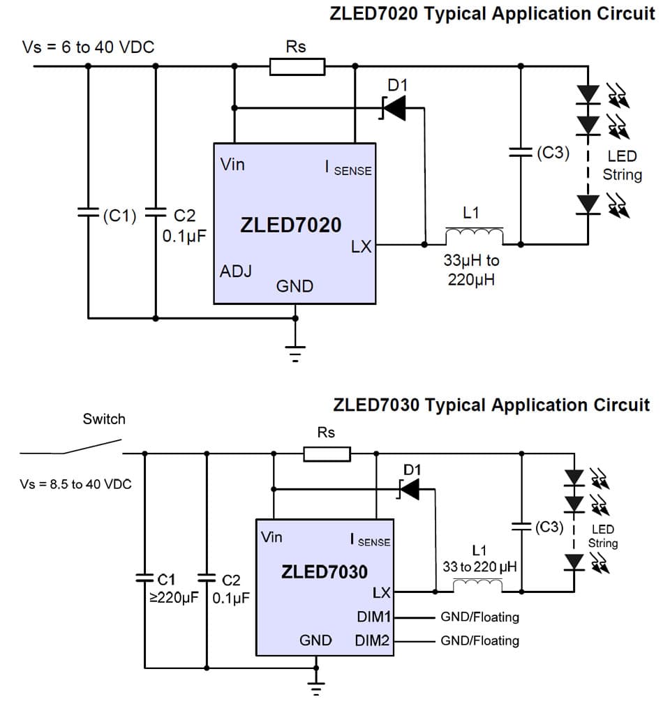 ZMDI LED Driver ICs Boost Lumen-per-Watt Efficiency while Keeping Bill of Material Low