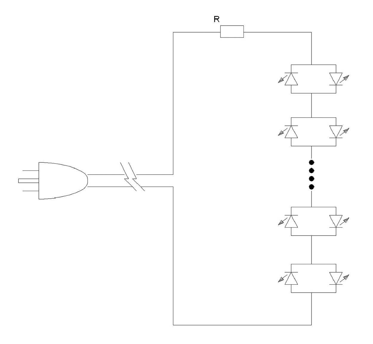 A New Approach to the Design of Driverless AC LED Light Engines