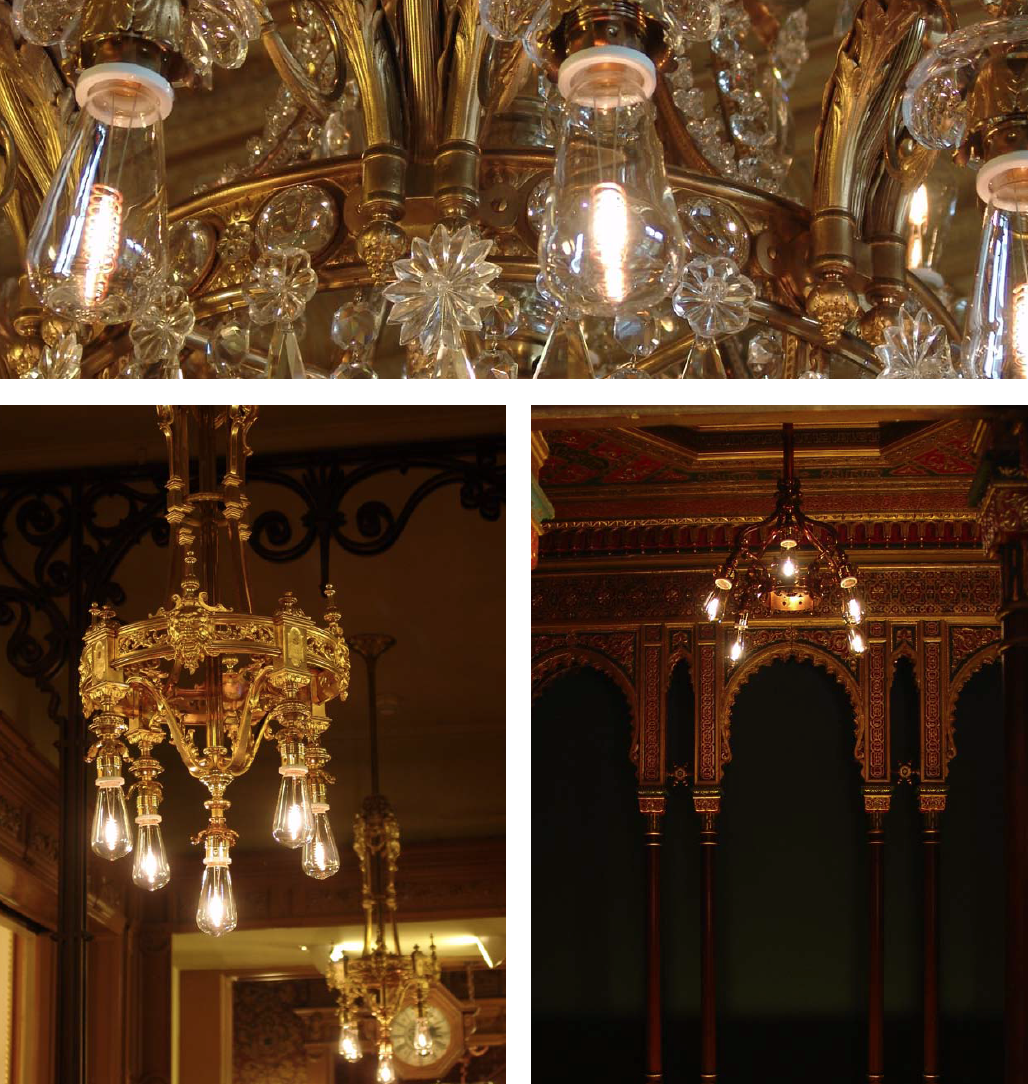 An LED Solution for Historic Monumental Electric Chandeliers by Ramselaar Light Solutions