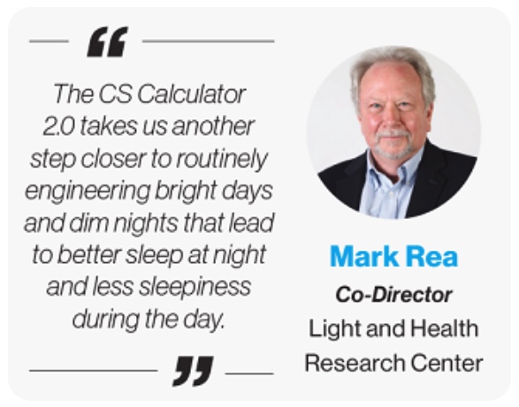 Circadian Stimulus Calculator 2.0 from LHRC