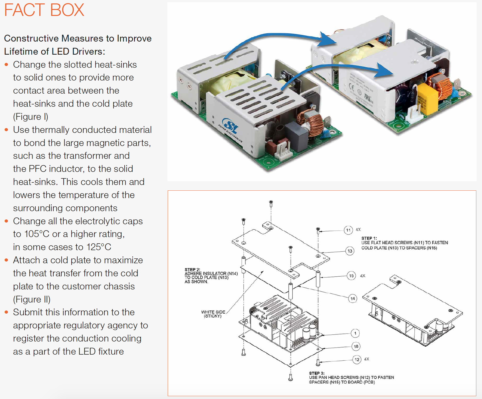 Concepts to Overcome Lifetime Issues of LED Drivers