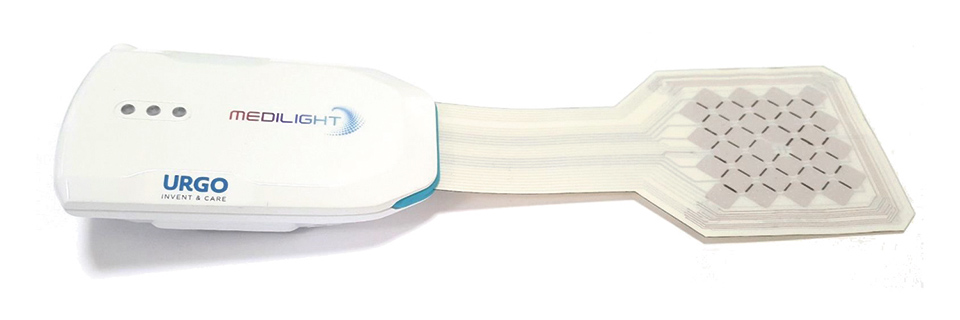 Flex LED Based Smart Light System for Healing of Chronic Wounds