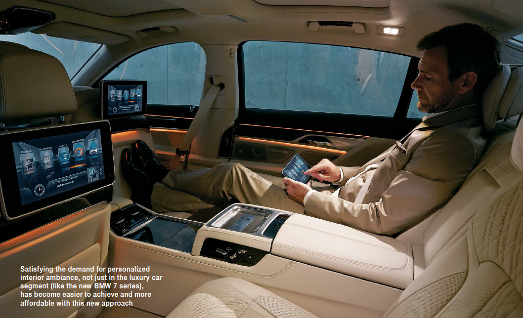 Interior Automotive Lighting Control Redefined