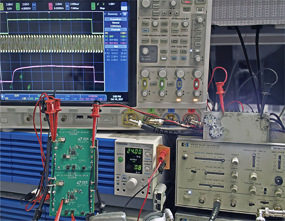 LED Driver for High Power Machine Vision Flash