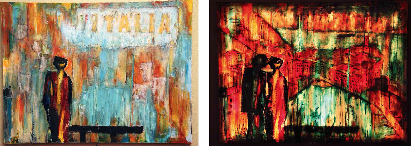 LEDs Reveal Paintings Hidden in Paintings