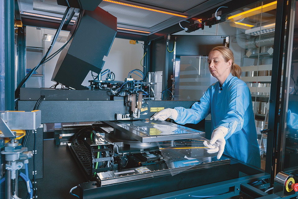 Roll-to-Roll UV Nanoimprint Lithography for Large-Area Nano- and Micro-Structuring of Flexible Substrates