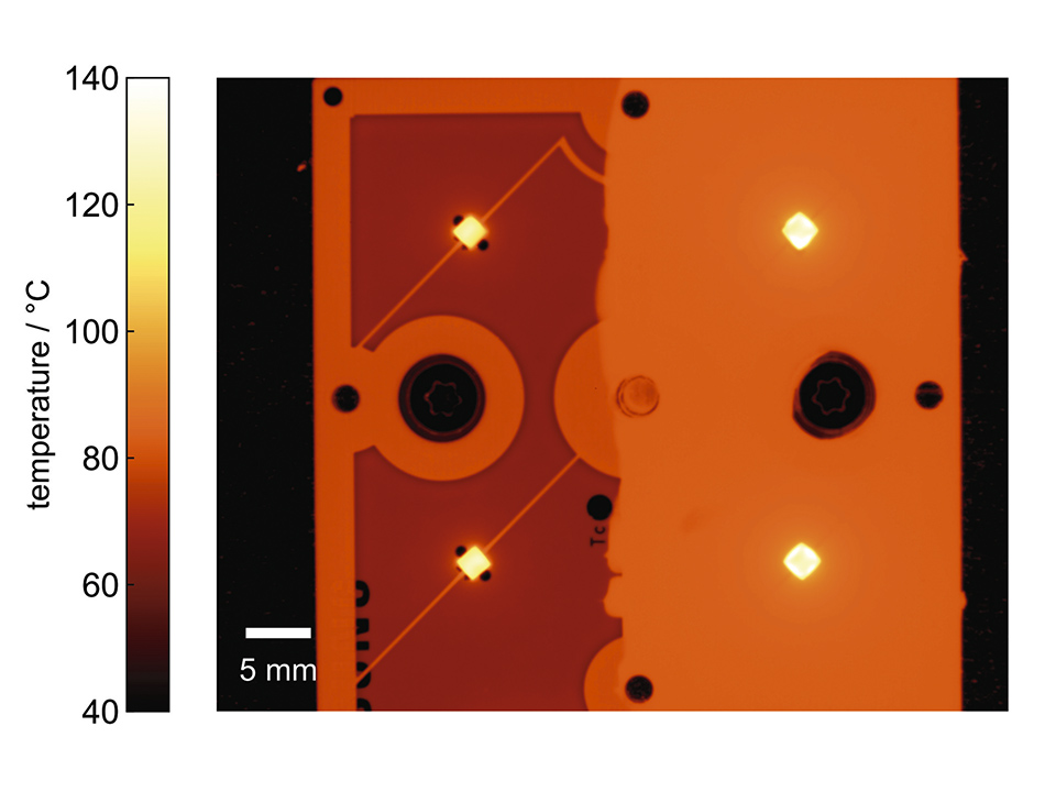 Temperature Profiling of Secondary LED Optics by Infrared Thermography